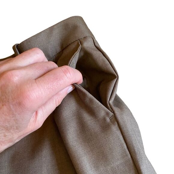 EUC Old Navy Brown Wide Leg Pants - Picture 5 of 10